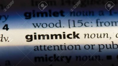 Pengertian Gimik dan Gimmick Marketing