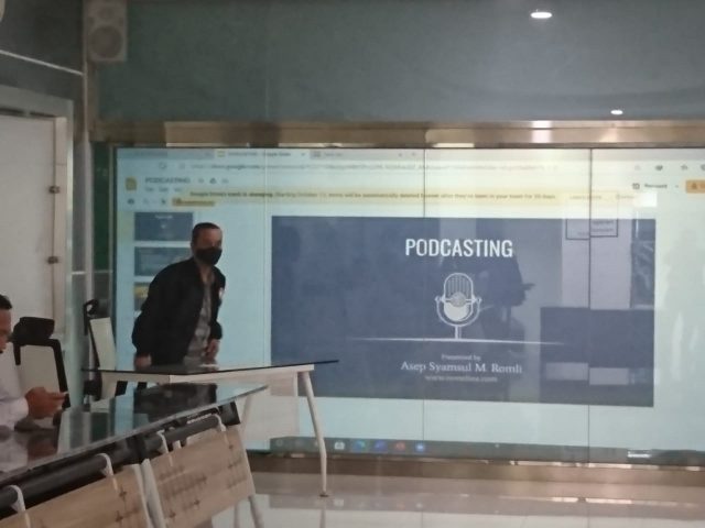Bapenda Jabar Gelar Pelatihan Podcast 