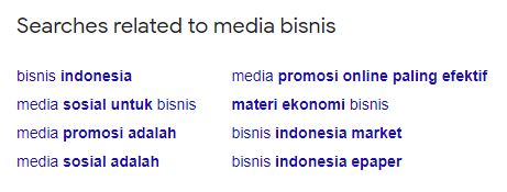 kata kunci media bisnis