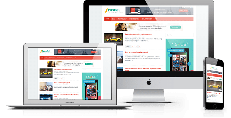 SuperFast WP Theme