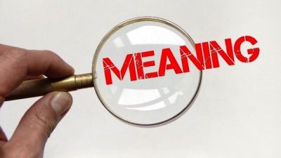 pengertian makna kata bahasa