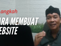 7 Langkah Cara Membuat Website