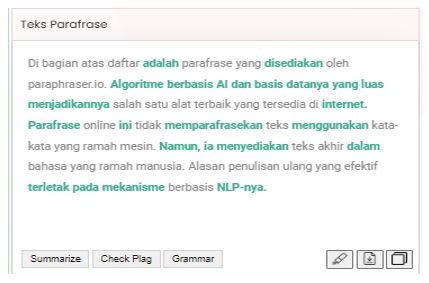 Alat Parafrase