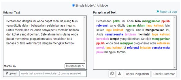 Alat Parafrase