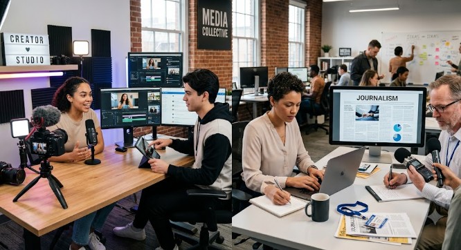 Jurnalisme Kreator Konten: Content Creator Perlu Paham Jurnalistik